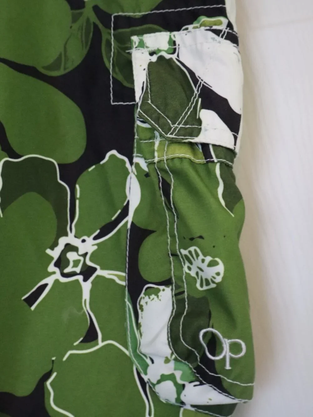 Ocean Pacific Men's Swim Trunks Size 34 Waist Mess Lining